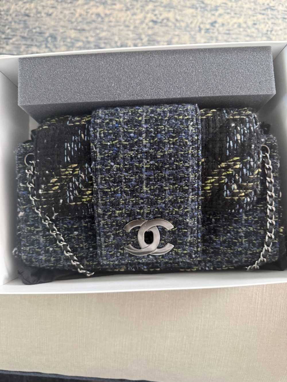 Vintage Chanel Crossbody Woven Bag